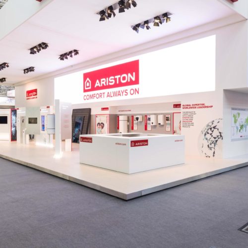 creazione stand fiera ariston