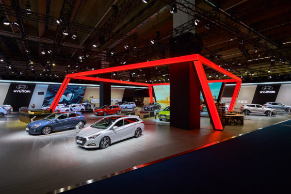 ALLESTIMENTI FIERISTICI MILANO HYUNDAI MOTORSHOW FRANCOFORTE 17 7