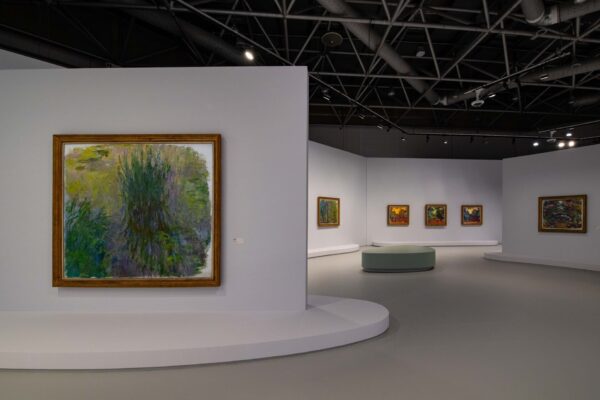 ALLESTIMENTO GRIMALDI FORUM MOSTRA MONET Salle 7 - Giverny le bassin aux nymphéas 17