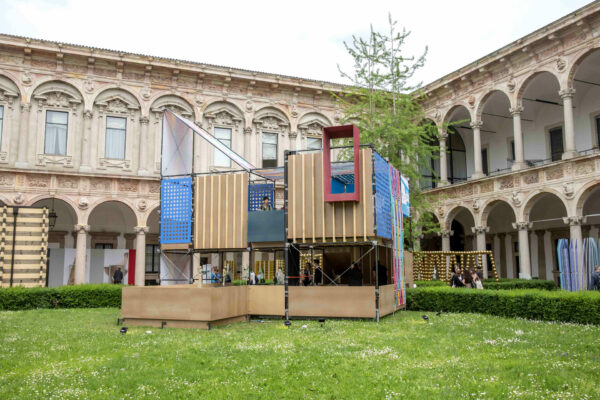 ALLESTIMENTO 01.1 I am what I throw away _NABA con AMSA - Gruppo A2A_ Design Week 2024_Courtesy NABA