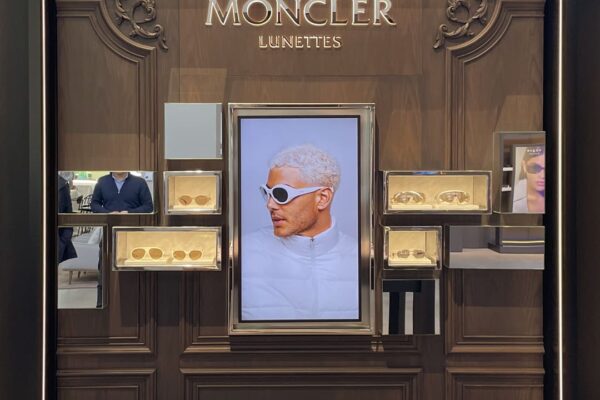 LUXOTTICA ALLESTIMENTO VETRINA MONCLER 3