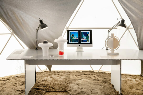 ALLESTIMENTO EVENTO 02. NABA x ASU_Design for the Moon_ INTERNI Cre-Action_ph. Saverio Lombardi Vallauri